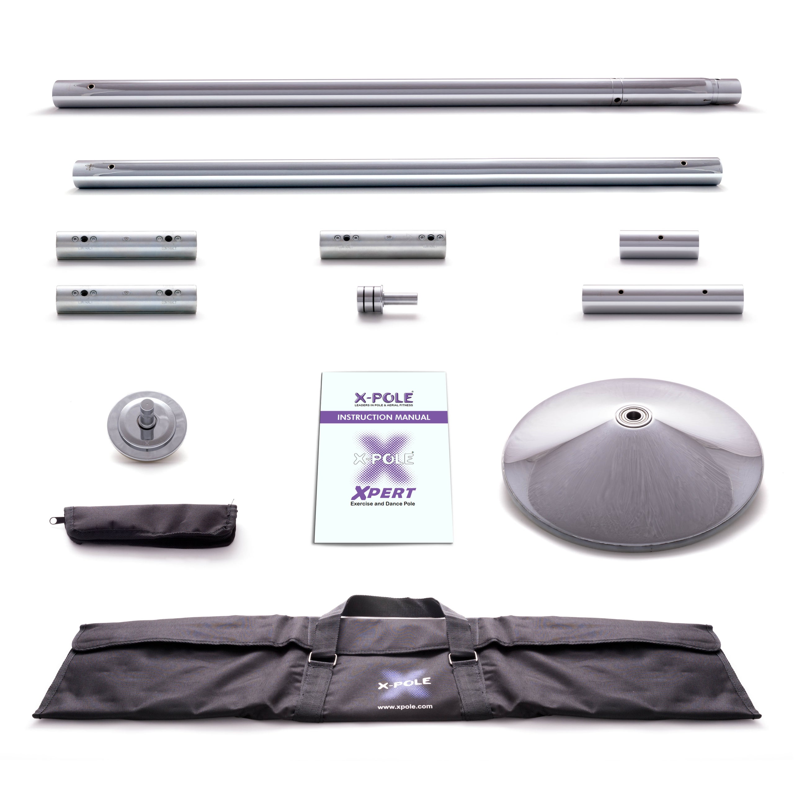 【売り切り御免！】 X-POLE】XPERT (NX) ポールダンス用ポール・関連商品 X-POLE日本正規販売店 | セット 45mm エクササイズグッズ
